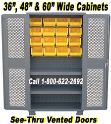 99-DY SECURITY BIN STORAGE CABINETS, WITH UP TO 24-BINS (99-DY)