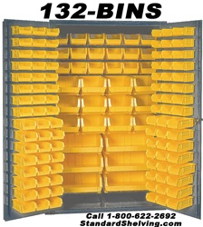 132-BIN SECURITY BIN STORAGE CABINETS (H9-132A) (H9-3621327)