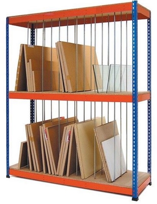 VERTICAL STORAGE DOUBLE RIVET BULK SHELVING UNITS (SDVS)